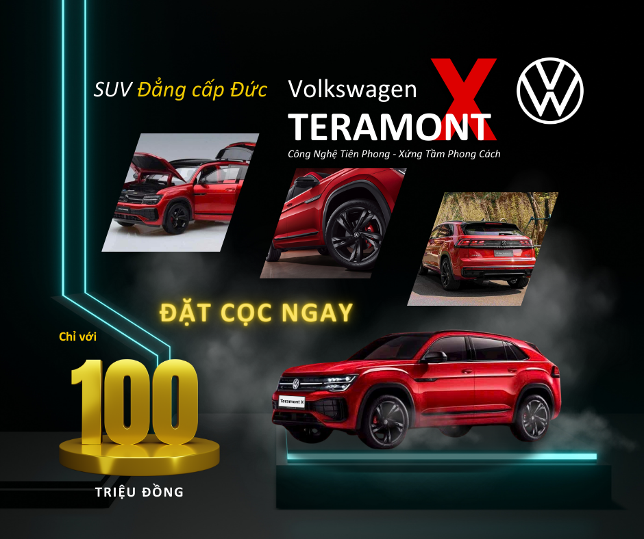 SUV đẳng cấp sắp trình làng - Volkswagen TERAMONT X 2024 13 Cam Den Anh Don gian Nam tinh Cau trich dan Hien dai Bai dang Facebook