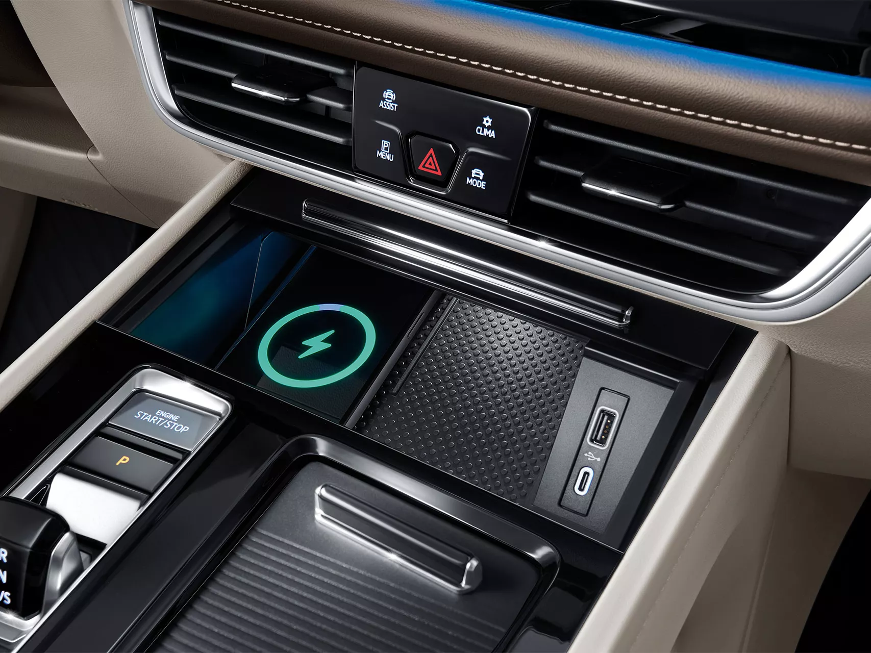 Chức năng sạc điện thoại không dây